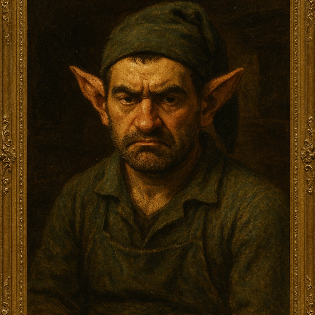 oil painting portrait