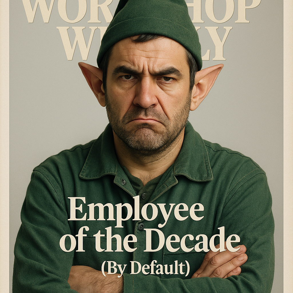 employee of the decade magazine cover