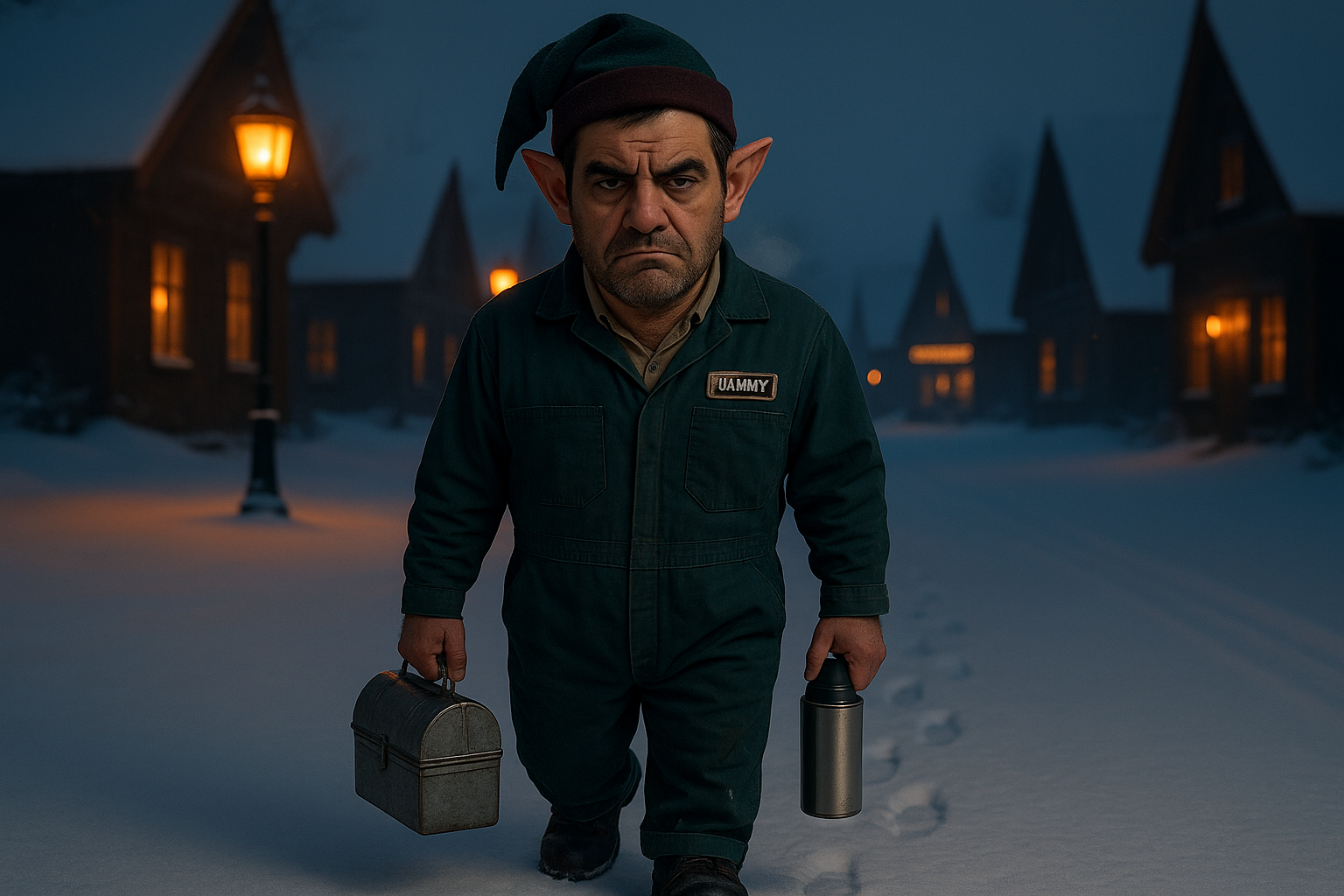 Jammy predawn commute