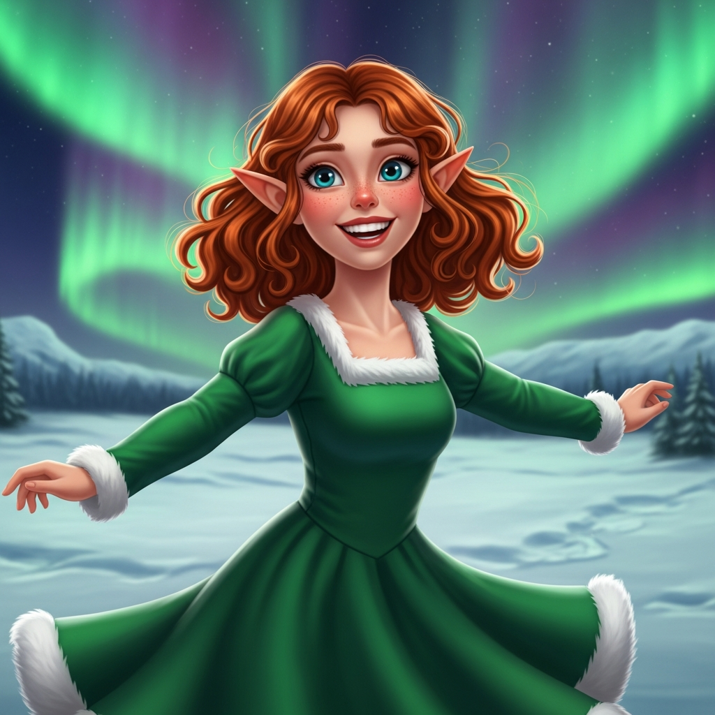 northern lights dance